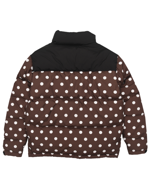 DOT DUCK DOWN JACKET (BROWN)
