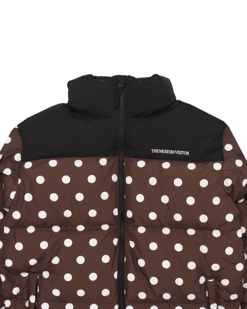 DOT DUCK DOWN JACKET (BROWN)
