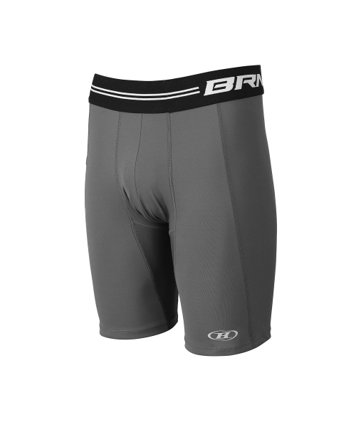 BRN OUTBAND SHORT LEGGINGS [CHARCOAL]