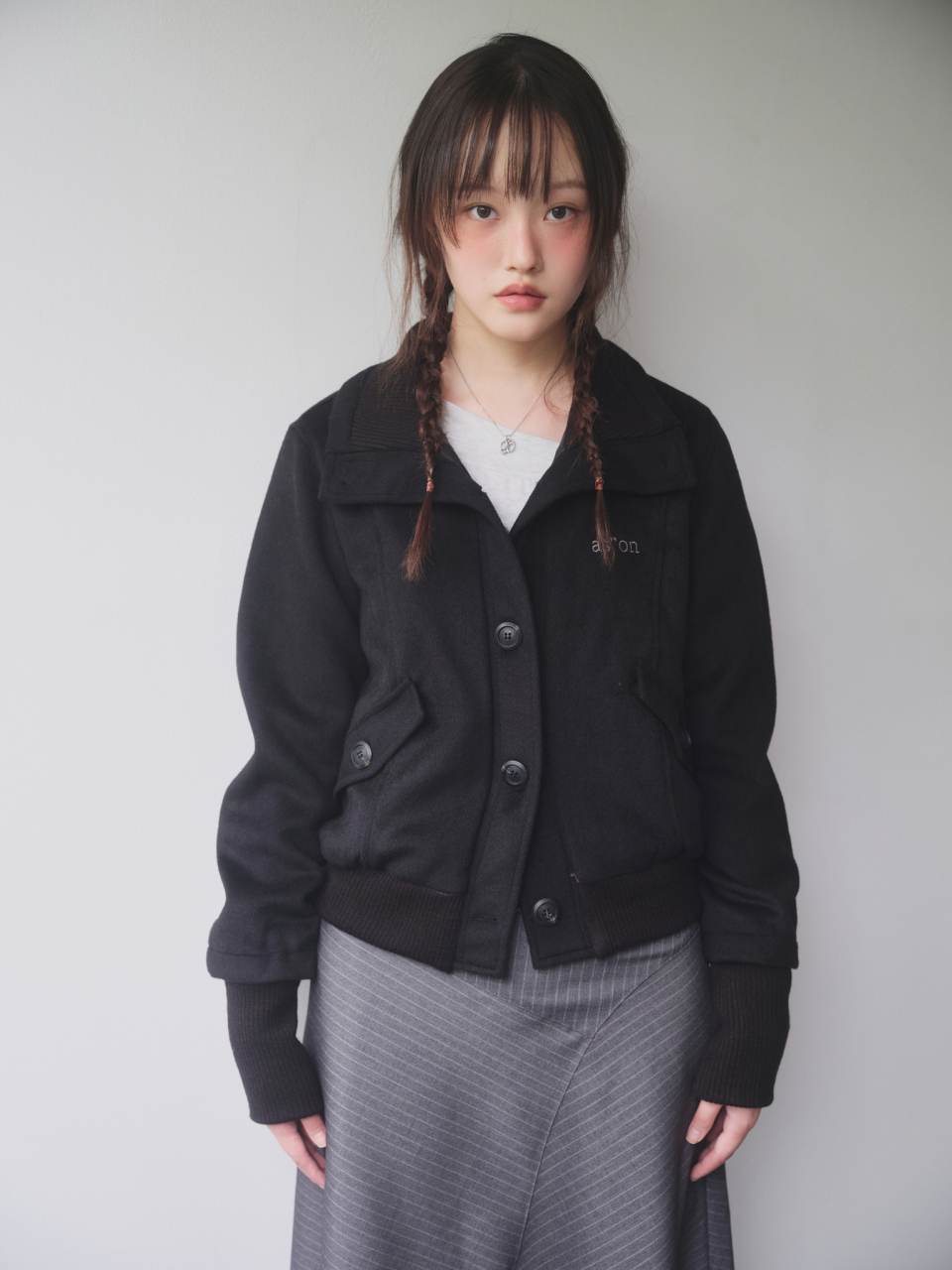 ジャケット・アウター ason DUMBO WOOL JACKET MUSINSA公式 | ASON DUMBO WOOL JACKET / GRAY