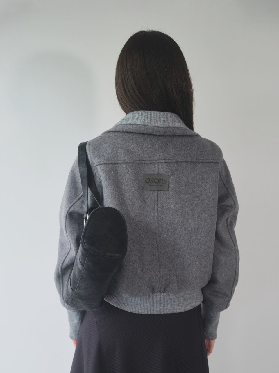 ジャケット・アウター ason DUMBO WOOL JACKET MUSINSA公式 | ASON DUMBO WOOL JACKET / GRAY