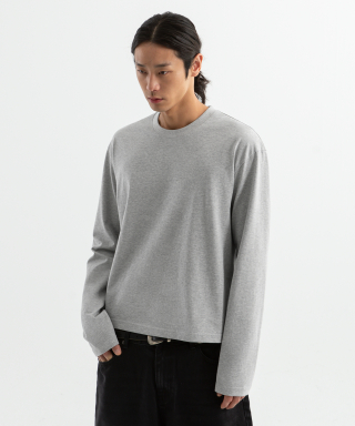 BRENSON ブレンソン コンフォート クロップ 長袖Tシャツ (5色展開) 画像 1