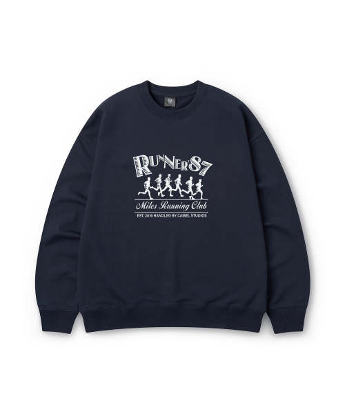Свитшот NO.071 Runner 87 (Navy)