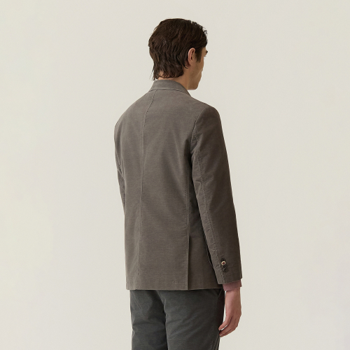 Куртка из катионного молескина Grey (AM0FOZC35334)