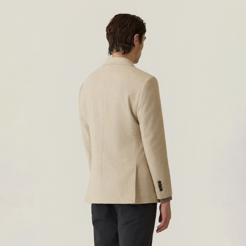 Классический жакет из шерсти Beige (AM0FOZC30153)