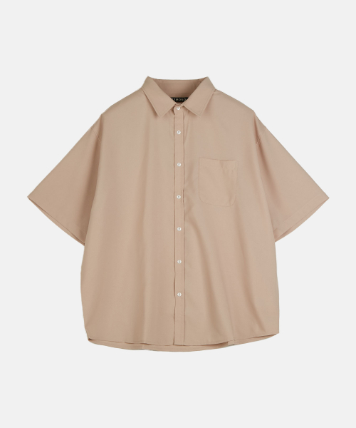 Легкая в уходе рубашка с коротким рукавом Mono (XL-6XL)