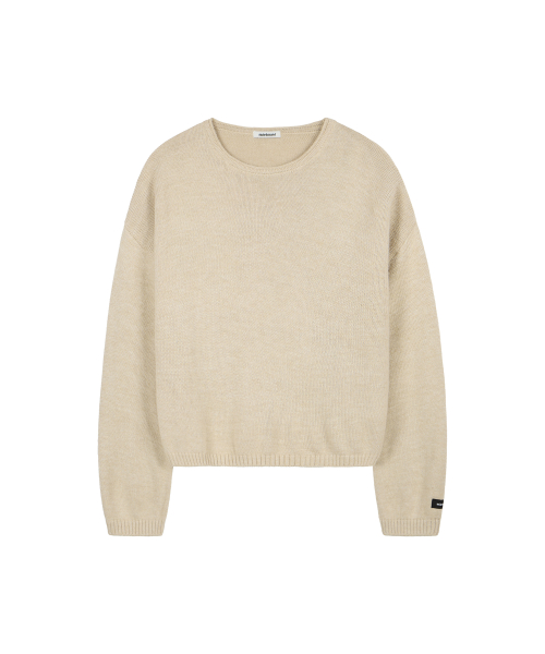 Уютный однотонный трикотаж Beige