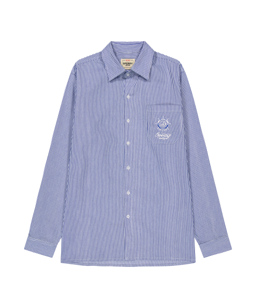 Рубашка Heritage Stripe (Blue)