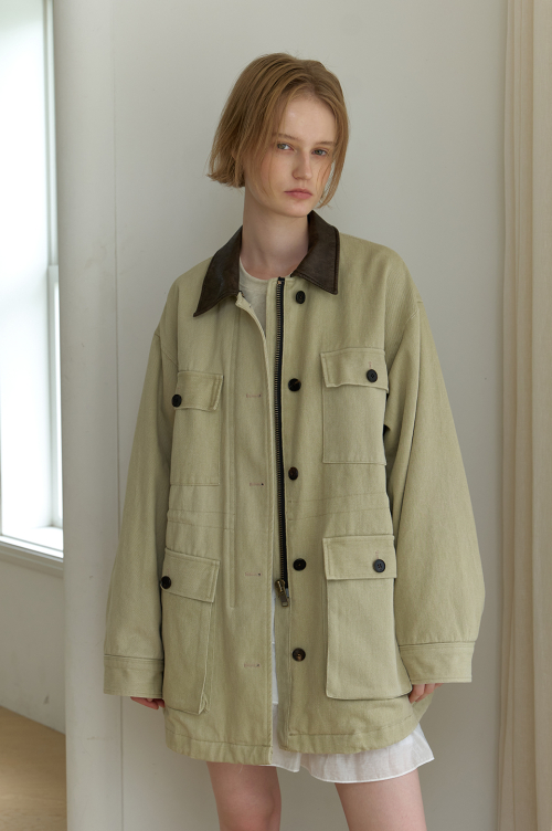 Vanilla Field jacket (2Colors)