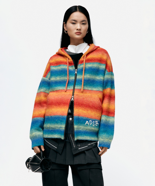 UNISEX MULTI GRADIENT HOODIE atb1390u(MULTI)