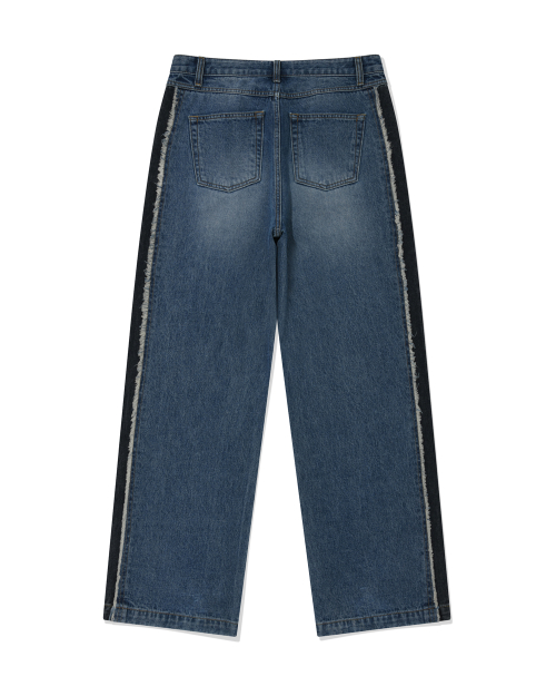 Two tone Panel Jean/Blue