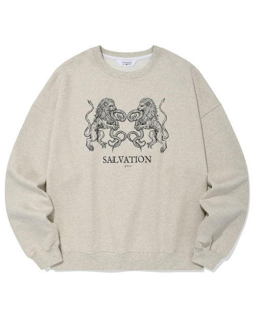 Salvation Lion Sweatshirt/Oatmeal