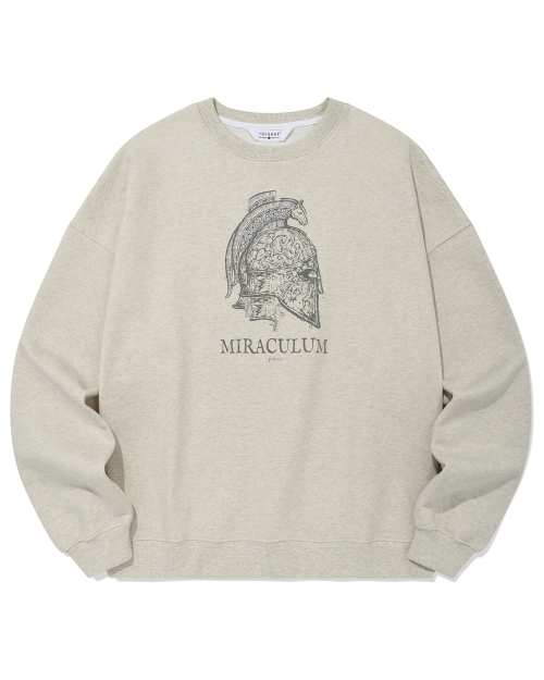 Miraculum Bascinet Sweatshirt/Oatmeal