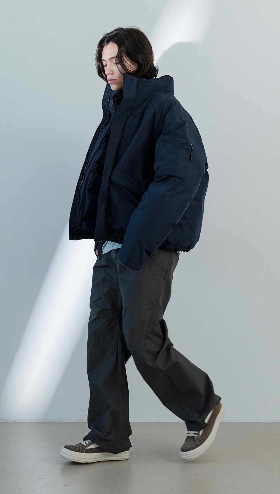 우석(WOOSUK) Anatomic Tech Pant (Washed black) - 사이즈 & 후기 | 무신사