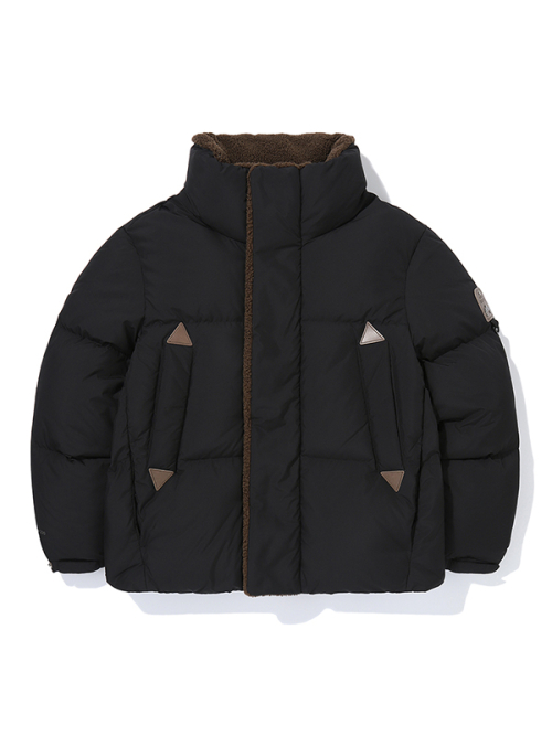 Короткий пуховик M Bobble_Black