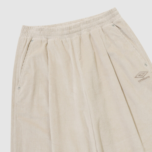 вельветовые широкие брюки-баллоны Beige UQ323CPT94