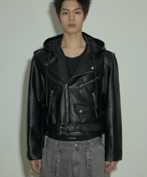 [0080] Stellar Hood Rider Jacket - Black