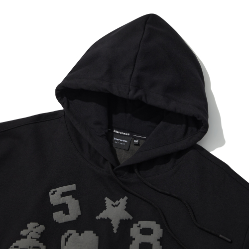 Худи с принтом Black ITZ3TH31ABK