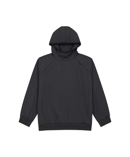 Худи из смесового трикотажа (Dark Grey)