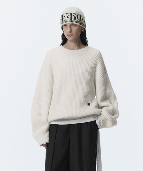 Spangle Knit Pullover [ Ivory ]