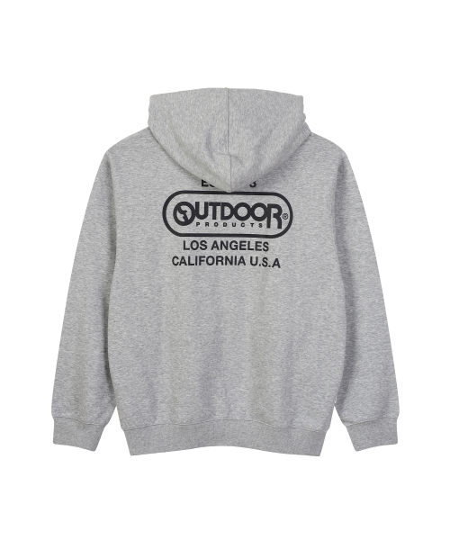 MULTI LOGO ZIP - UP HOODIE (MELANGE)