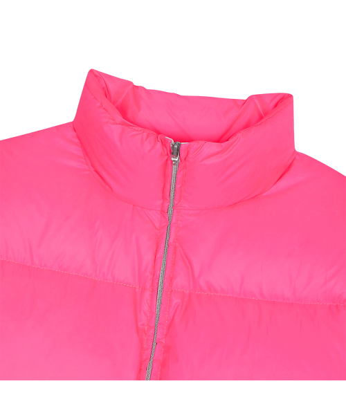 cloud puffer in pink pink