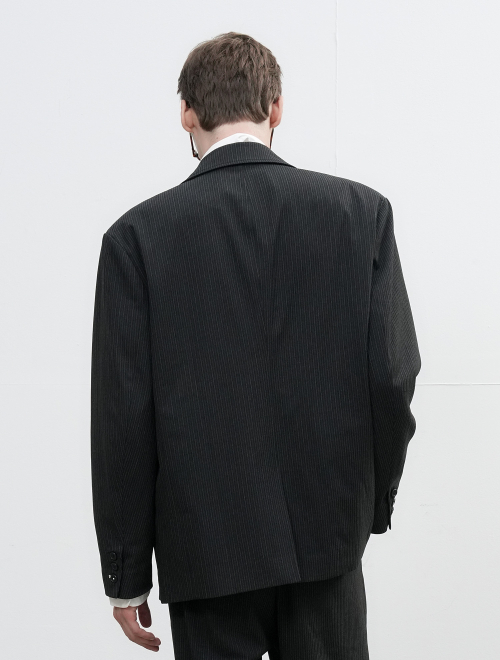 MAN [CHARCOAL STRIPE] - SBE3M55008SET