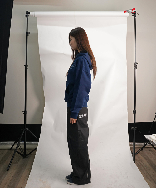 SYMBOL LOGO GRAPHIC HOODIE (NAVY)