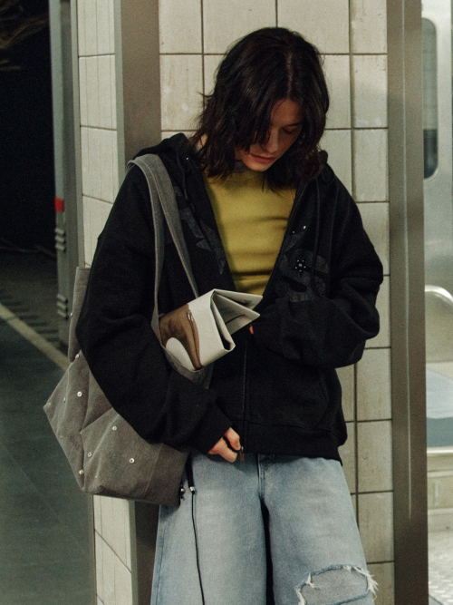 ()Star Raive Hood Zip - up VW5AM062_2color