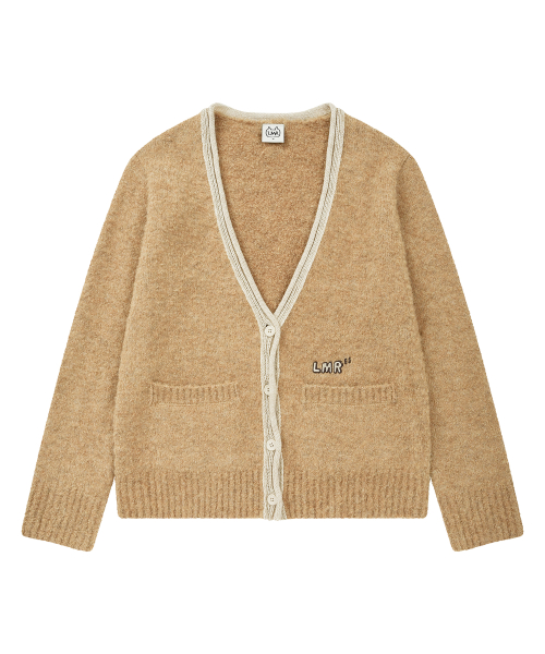 букле кардиган BEIGE