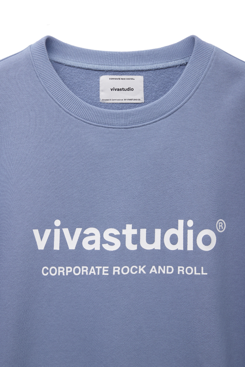 ORIGINAL LOGO CREWNECK [PASTEL BLUE]