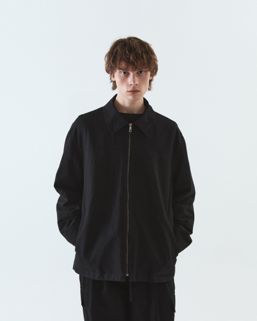 Pigment washed jumper - BLACK