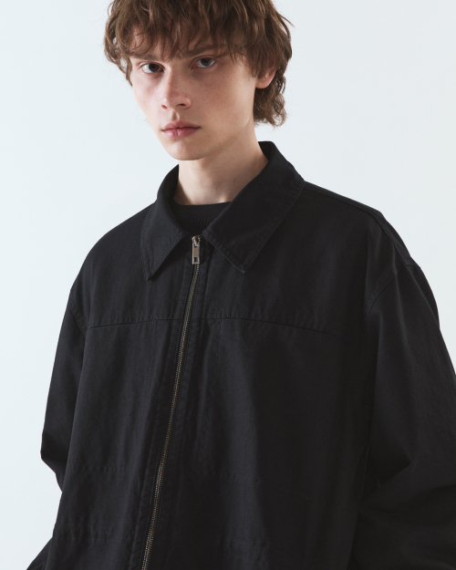 Pigment washed jumper - BLACK