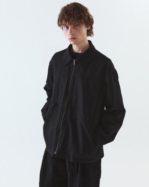 Pigment washed jumper - BLACK