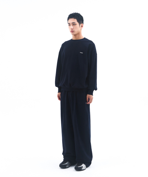 BASIC SMALL LOGO SWEATSHIRT NAVY