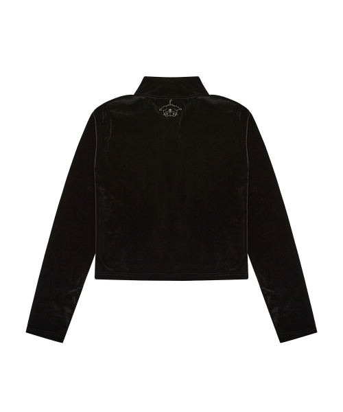 KUROMI VELVET SET - UP(BLACK)