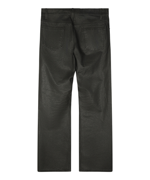 SUNDAY VINTAGE LEATHER PANT BLACK