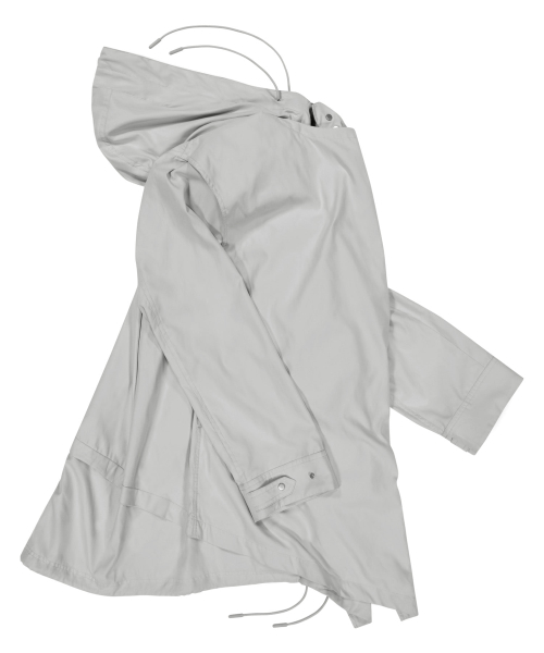 Draped Field Parka / Grey