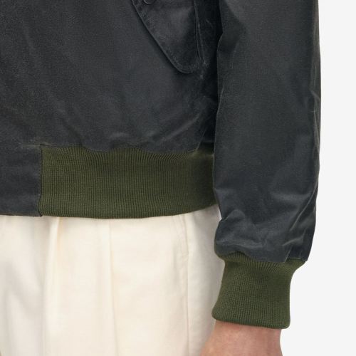 Вощеный харрингтон - Dark Green AFPM2531330-Z95
