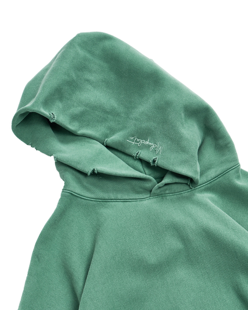 Simple Garment Dye Hoodie_Green