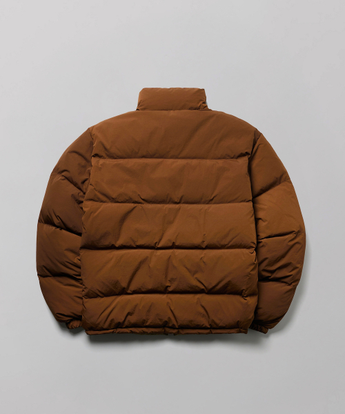 Двусторонний тяжелый пуховик Brown