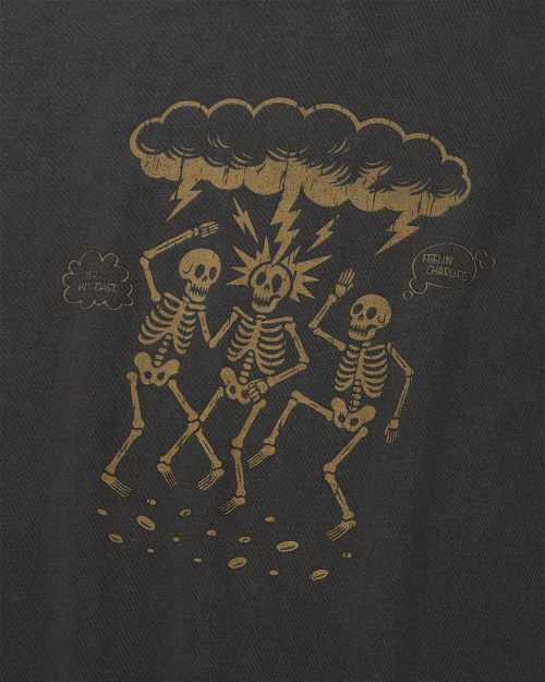 SHOCK THERAPY PIGMENT SWEATSHIRT (CHARCOAL)