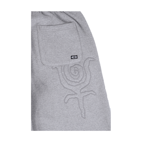 Emanate Logo Jogger Pants Melange Grey