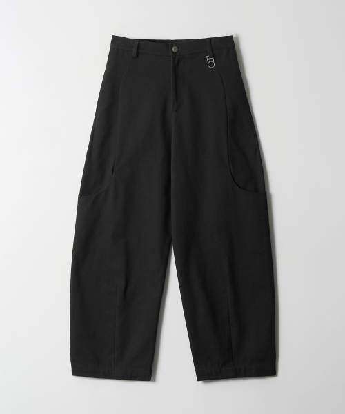 Wide Pocket Balloon Pants (CHARCOAL)