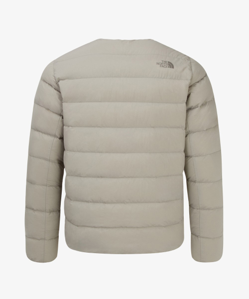 Мужской пуховый кардиган Poplar NJ1DR54C (Grayish Beige)