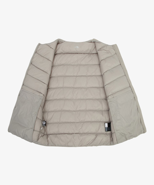 Мужской пуховый кардиган Poplar NJ1DR54C (Grayish Beige)