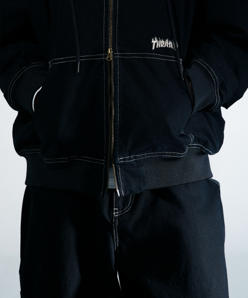 Flame Stitch Рабочая куртка Black