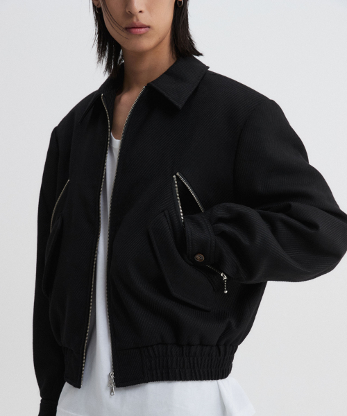 Slash Crop Куртка Black