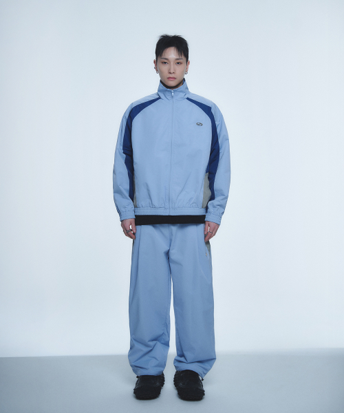 NLB SPORTY TRACK JACKET-[BLUE]