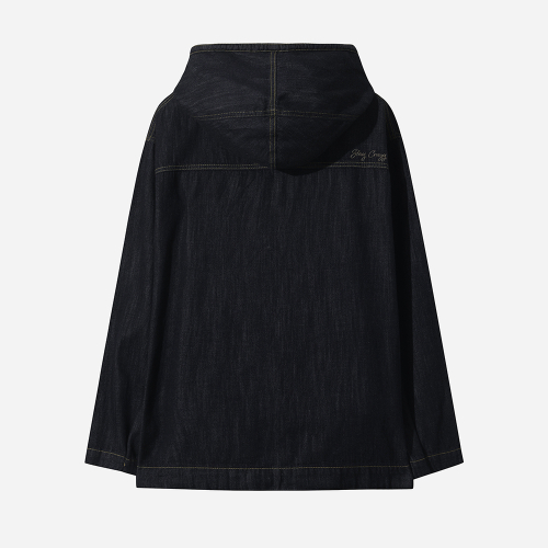 Джинсовый анорак (DARK INDIGO)